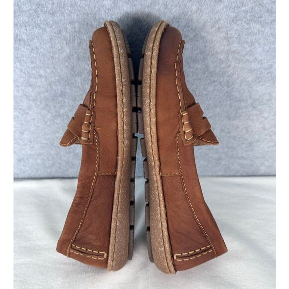 Born Women's sz 9 Nerina Penny Loafer Comfort Classic Slip On Leather Handmade - Picture 3 of 13